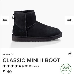 UGG Classic mini boot